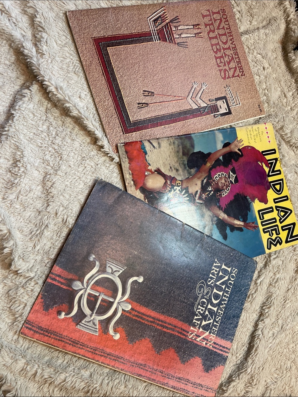 Southwestern Style Decorative Coffee Table Books -